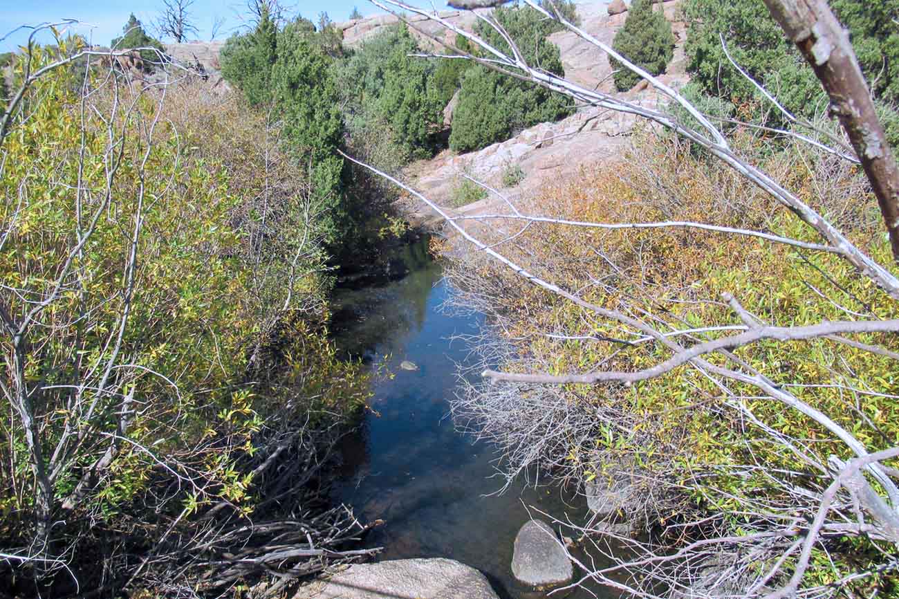 Land in Sand Creek